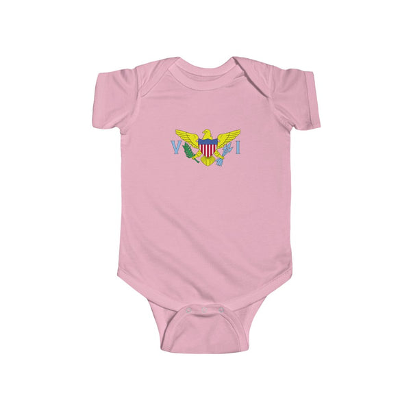 USVI Flag - Infant Fine Jersey Bodysuit