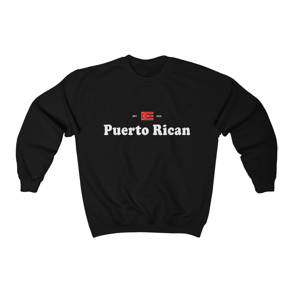 Puerto Rican - Unisex Heavy Blend™ Crewneck Sweatshirt - Sweatshirt - Cocoalime Apparel 