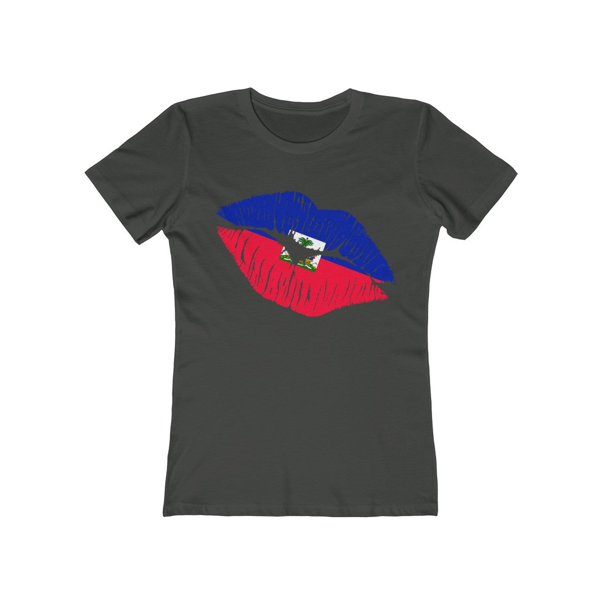 Haiti Lip Service - Women's Slim Fit Tee - T-Shirt - Cocoalime Apparel 