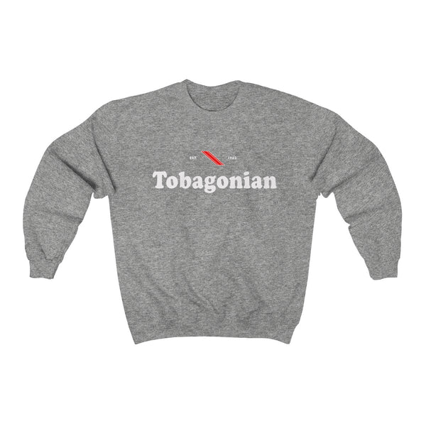 Tobagonian - Unisex Heavy Blend™ Crewneck Sweatshirt - Sweatshirt - Cocoalime Apparel 