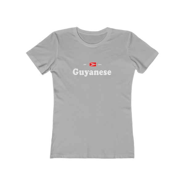 Guyanese - Women's Slim Fit Tee - T-Shirt - Cocoalime Apparel 