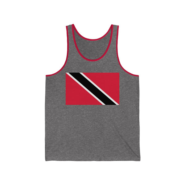 Trinidad & Tobago Flag - Unisex Jersey Tank - Tank Top - Cocoalime Apparel 