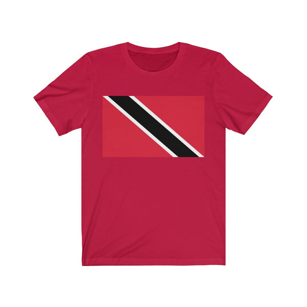 Trinidad & Tobago Flag - Unisex Jersey Short Sleeve Tee - T-Shirt - Cocoalime Apparel 