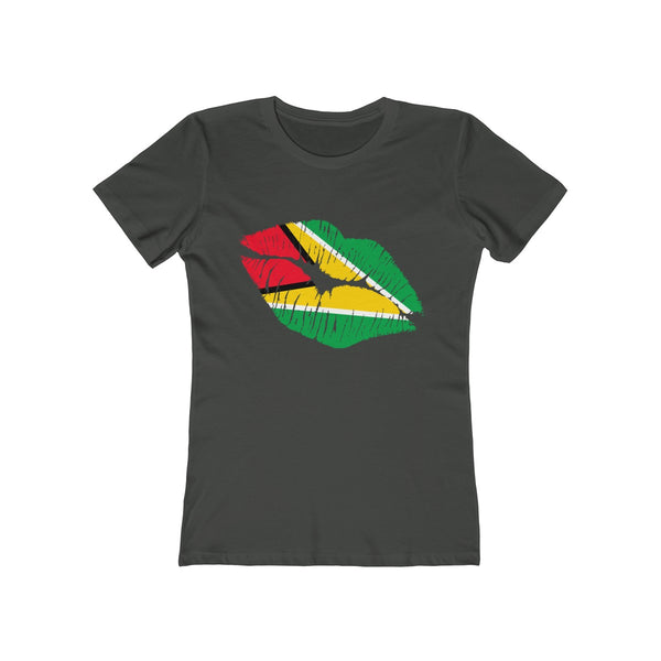 Guyana Lip Service - Women's Slim Fit Tee - T-Shirt - Cocoalime Apparel 