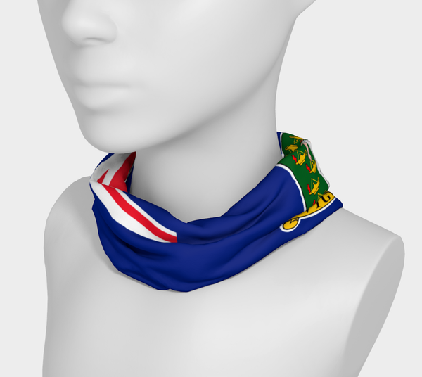 British Virgin Islands Flag Multi-Use Headband - Headband - Cocoalime Apparel 