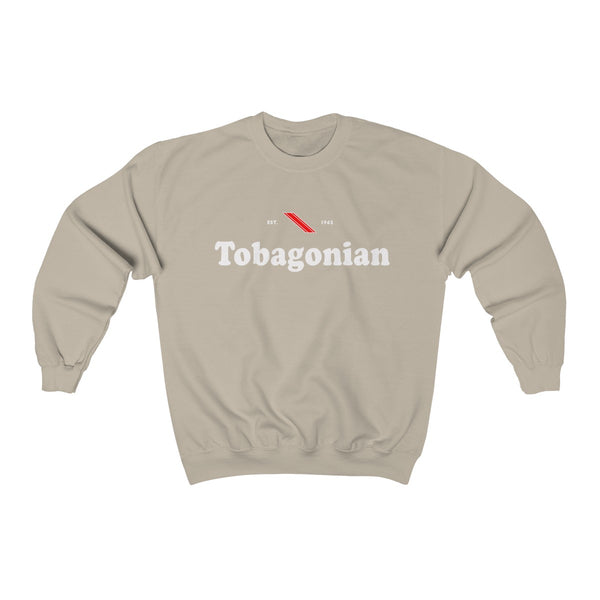 Tobagonian - Unisex Heavy Blend™ Crewneck Sweatshirt - Sweatshirt - Cocoalime Apparel 