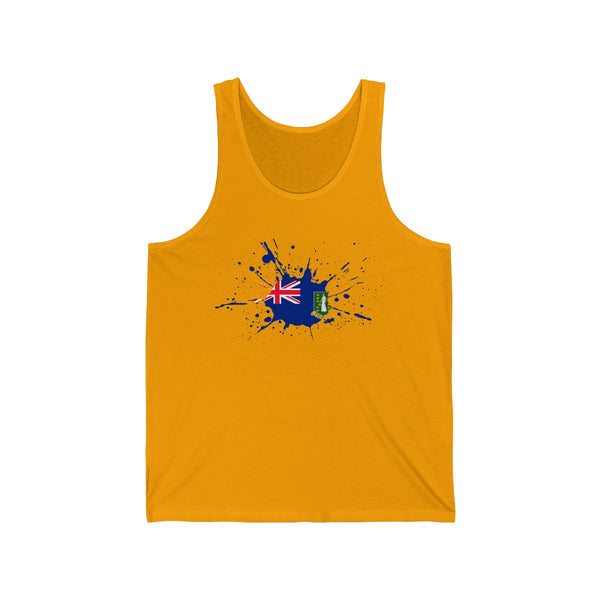 BVI Paint - Unisex Jersey Tank - Tank Top - Cocoalime Apparel 