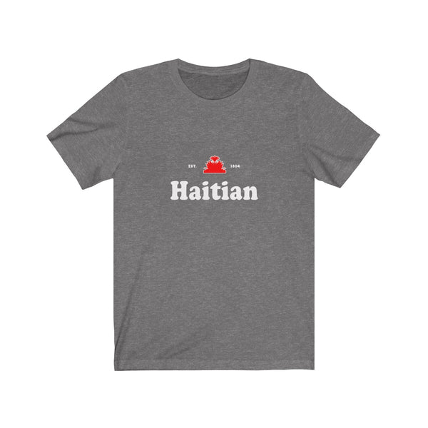 Haitian - Unisex Jersey Short Sleeve Tee - T-Shirt - Cocoalime Apparel 