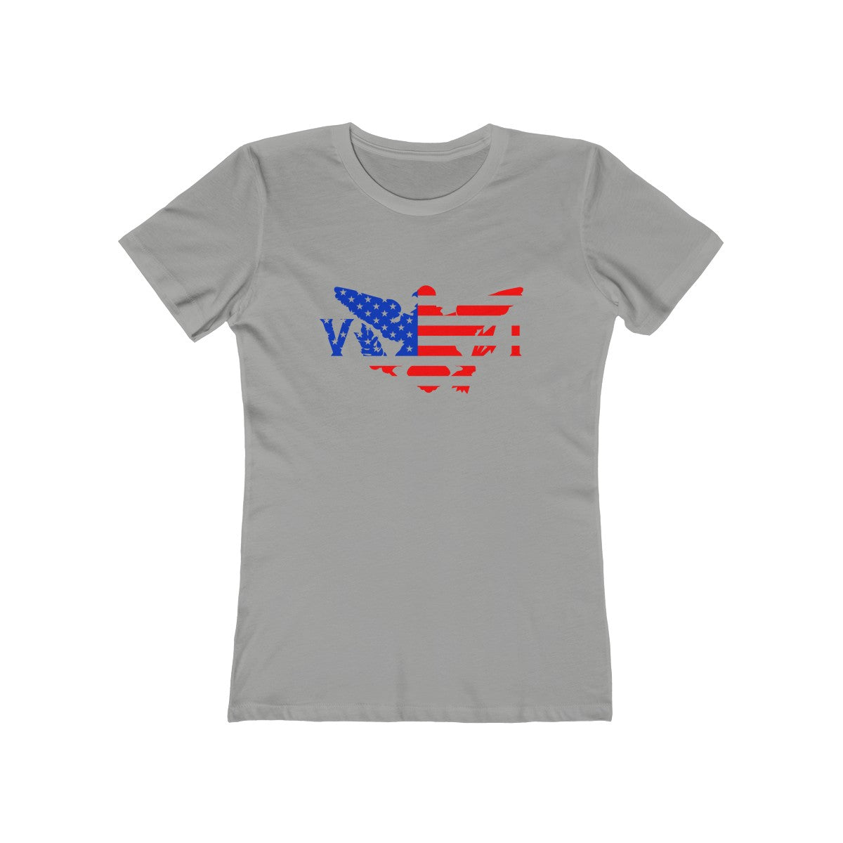 US x VI - Color - Women's Slim Fit Tee - CocoaLime