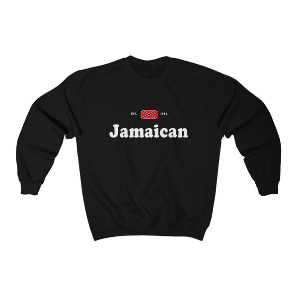 Jamaican - Unisex Heavy Blend™ Crewneck Sweatshirt - CocoaLime