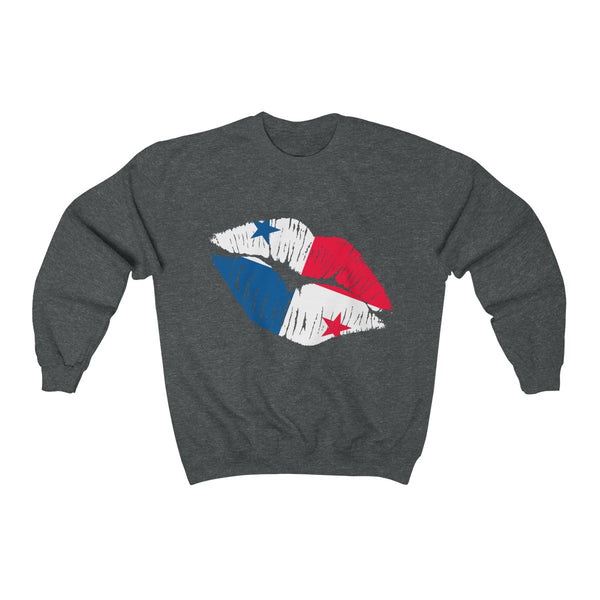 Panama Lip Service  - Unisex Heavy Blend™ Crewneck Sweatshirt - CocoaLime