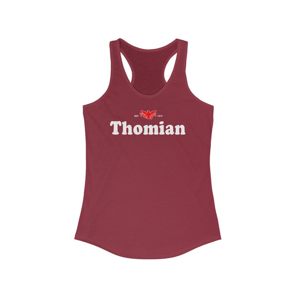 Thomian  - Women's Slim Fit Racerback Tank - CocoaLime