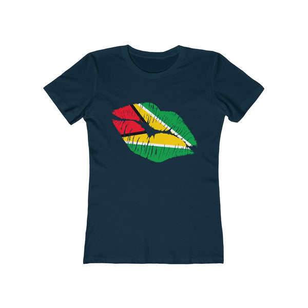 Guyana Lip Service - Women's Slim Fit Tee - T-Shirt - Cocoalime Apparel 