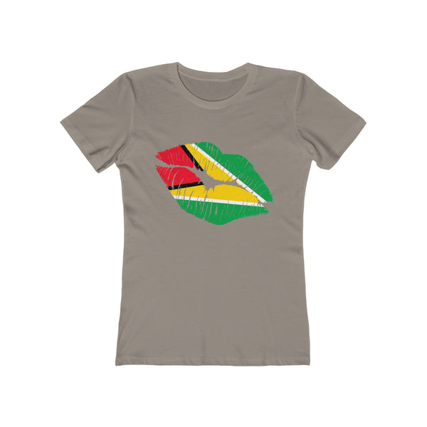 Guyana Lip Service - Women's Slim Fit Tee - T-Shirt - Cocoalime Apparel 