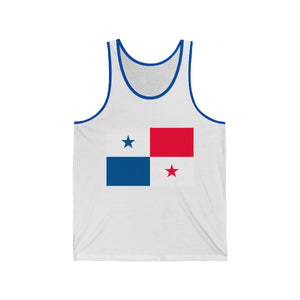 Panama Flag - Unisex Jersey Tank - Tank Top - Cocoalime Apparel 