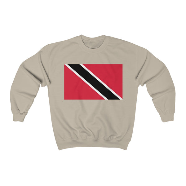 Trinidad & Tobago Flag - Unisex Heavy Blend™ Crewneck Sweatshirt - Sweatshirt - Cocoalime Apparel 