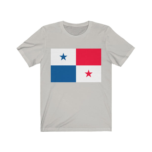 Panama Flag - Unisex Jersey Short Sleeve Tee - T-Shirt - Cocoalime Apparel 