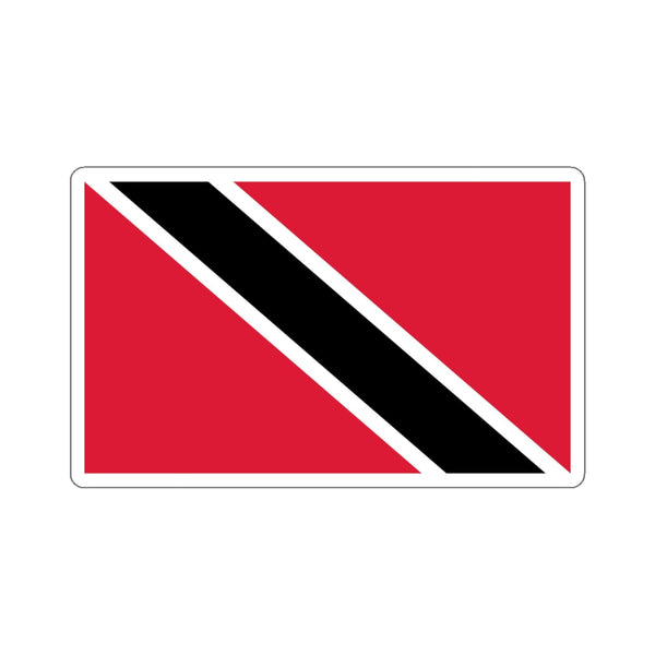 Trinidad & Tobago Flag - Kiss-Cut Stickers - Paper products - Cocoalime Apparel 