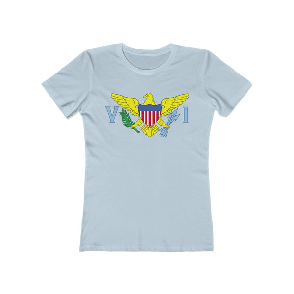 USVI Flag - Women's Slim Fit Tee