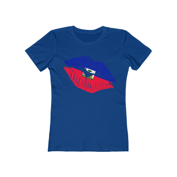 Haiti Lip Service - Women's Slim Fit Tee - T-Shirt - Cocoalime Apparel 