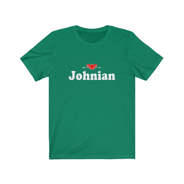 Johnian - Unisex Jersey Short Sleeve Tee - CocoaLime