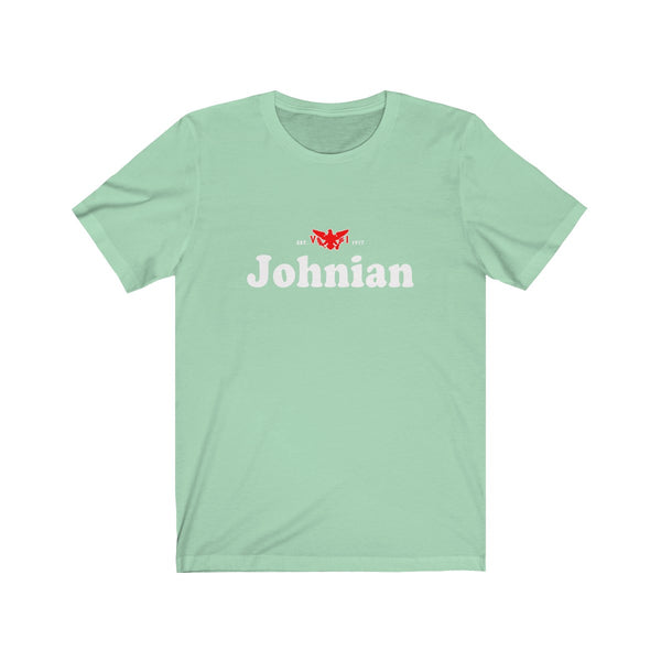 Johnian - Unisex Jersey Short Sleeve Tee - CocoaLime