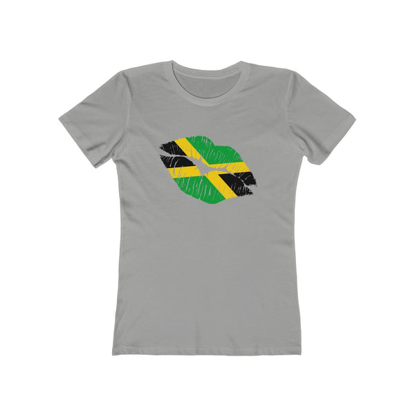 Jamaican Lip Service - Women's Slim Fit Tee - CocoaLime