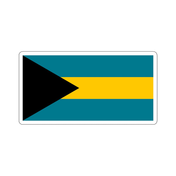 Bahamas Flag - Kiss-Cut Stickers - Paper products - Cocoalime Apparel 