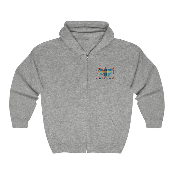 VI Culture - Unisex Heavy Blend™ Full Zip Hooded Sweatshirt