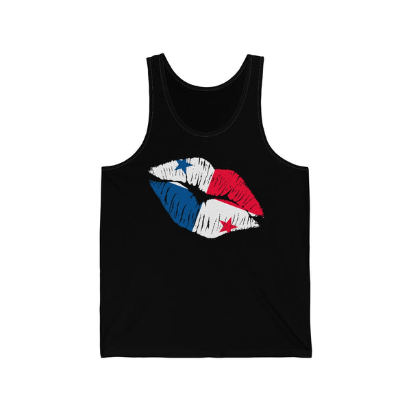 Panama Lip Service - Unisex Jersey Tank - CocoaLime