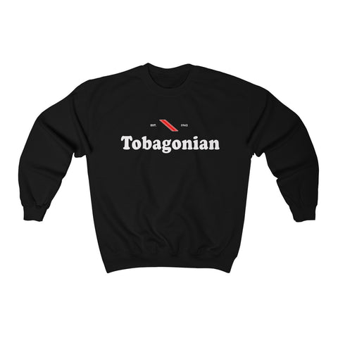 Tobagonian - Unisex Heavy Blend™ Crewneck Sweatshirt - Sweatshirt - Cocoalime Apparel 