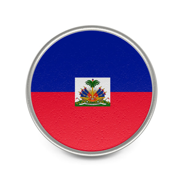 Haiti Metal Pin - Accessories - Cocoalime Apparel 