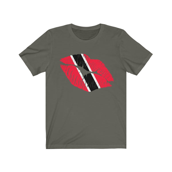 Trinidad & Tobago Lip Service - Unisex Jersey Short Sleeve Tee - CocoaLime