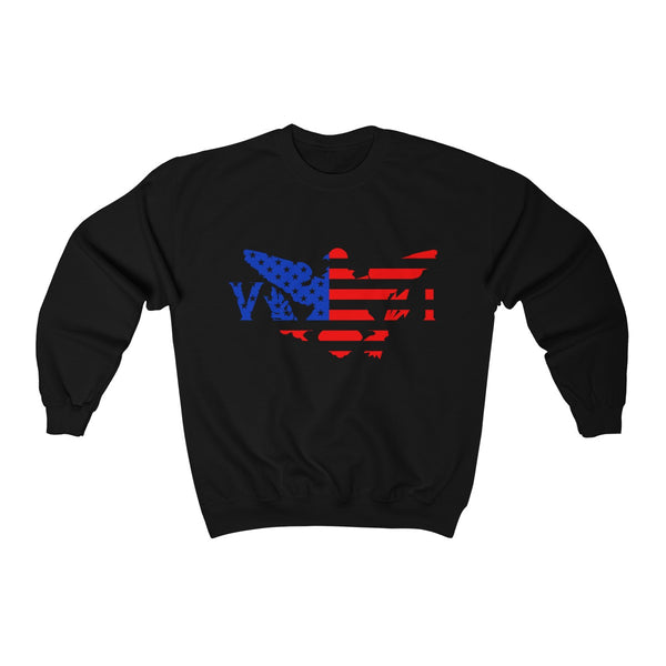 US x VI - Color - Unisex Heavy Blend™ Crewneck Sweatshirt - CocoaLime