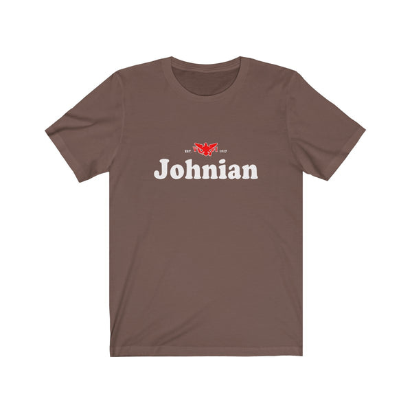 Johnian - Unisex Jersey Short Sleeve Tee - CocoaLime