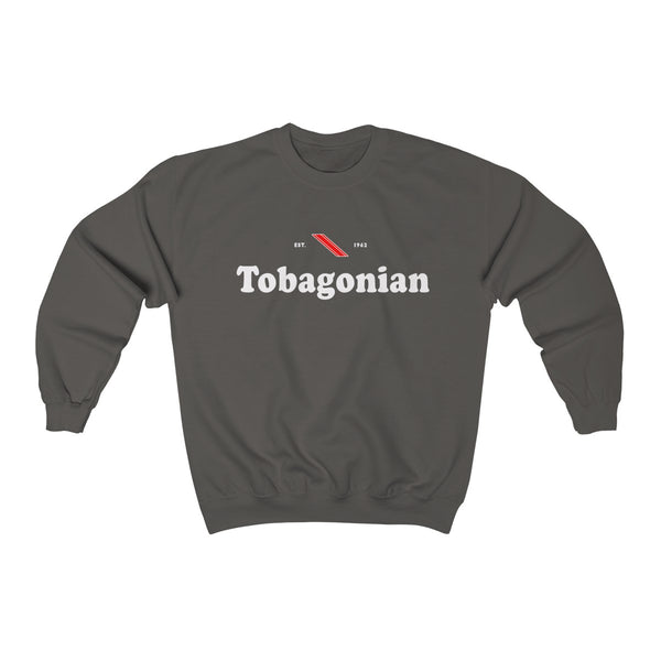 Tobagonian - Unisex Heavy Blend™ Crewneck Sweatshirt - Sweatshirt - Cocoalime Apparel 