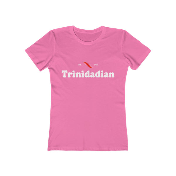 Trinidadian - Women's Slim Fit Tee - T-Shirt - Cocoalime Apparel 