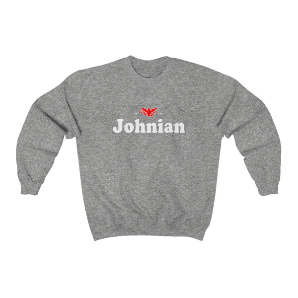 Johnian - Unisex Heavy Blend™ Crewneck Sweatshirt - CocoaLime