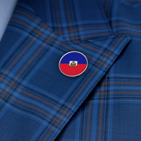 Haiti Metal Pin - Accessories - Cocoalime Apparel 