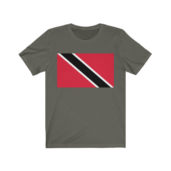 Trinidad & Tobago Flag - Unisex Jersey Short Sleeve Tee - T-Shirt - Cocoalime Apparel 