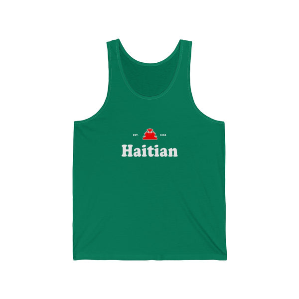 Haitian - Unisex Jersey Tank - Tank Top - Cocoalime Apparel 