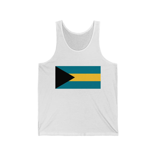 Bahamas Flag - Unisex Jersey Tank - Tank Top - Cocoalime Apparel 