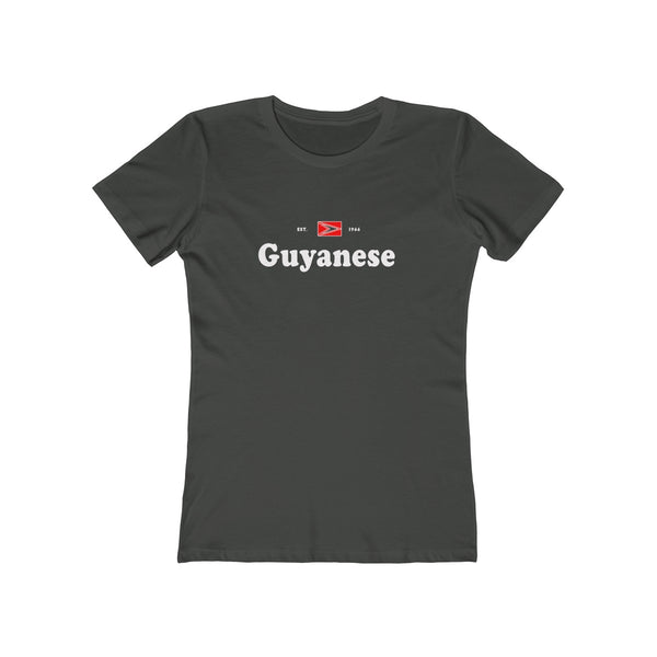 Guyanese - Women's Slim Fit Tee - T-Shirt - Cocoalime Apparel 