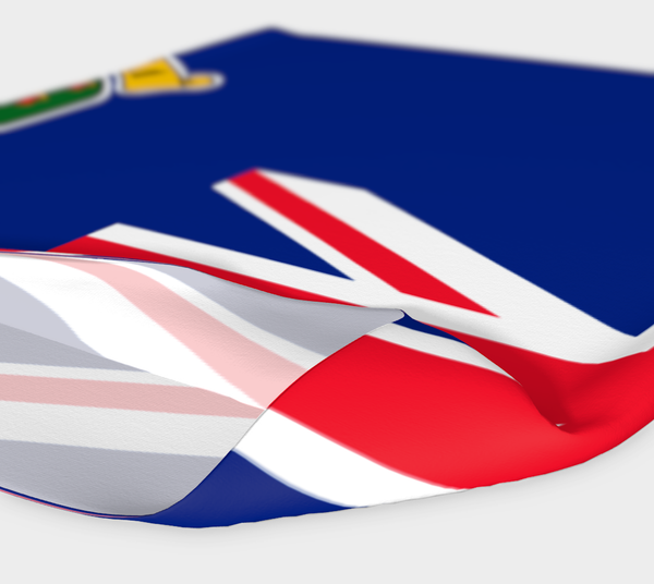 British Virgin Islands Flag Multi-Use Headband - Headband - Cocoalime Apparel 