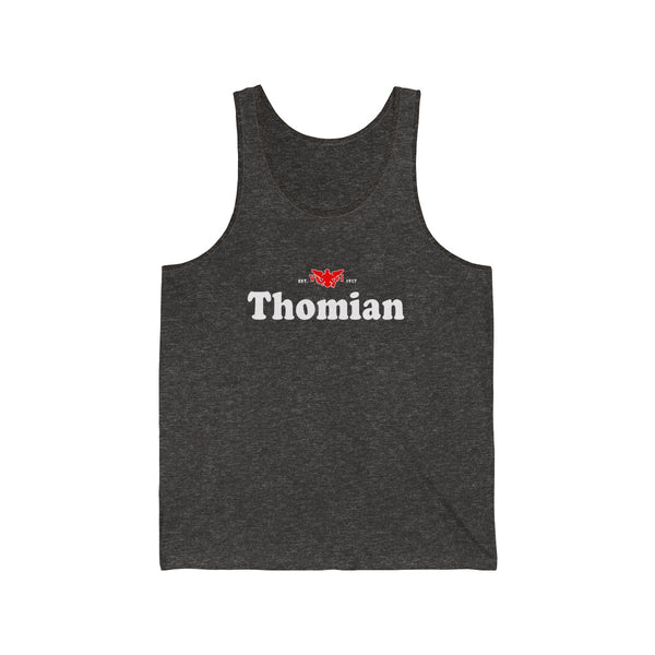 Thomian - Unisex Jersey Tank - CocoaLime