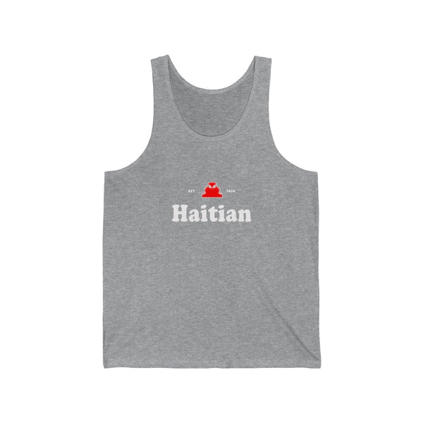 Haitian - Unisex Jersey Tank - Tank Top - Cocoalime Apparel 