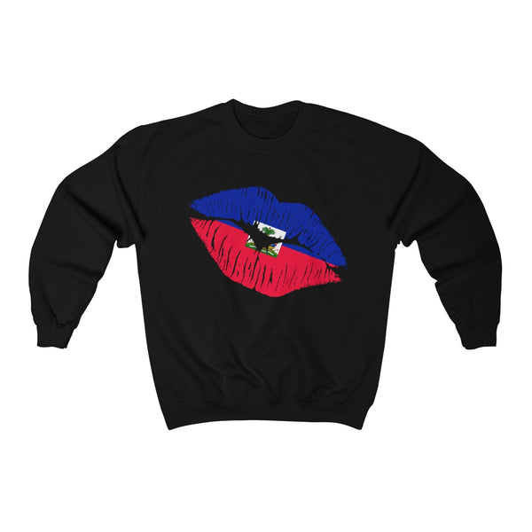 Haiti Lip Service - Unisex Heavy Blend™ Crewneck Sweatshirt - Sweatshirt - Cocoalime Apparel 