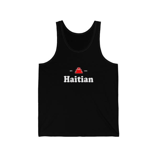 Haitian - Unisex Jersey Tank - Tank Top - Cocoalime Apparel 