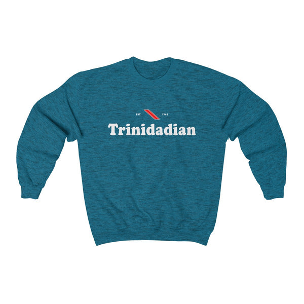 Trinidadian - Unisex Heavy Blend™ Crewneck Sweatshirt - Sweatshirt - Cocoalime Apparel 