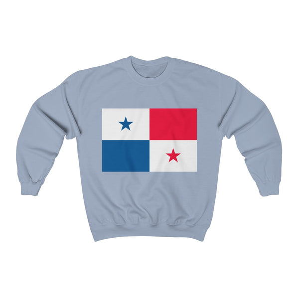 Panama Flag - Unisex Heavy Blend™ Crewneck Sweatshirt - Sweatshirt - Cocoalime Apparel 